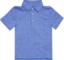 Outlet Camiseta Polo Vineyard Vines Kids 3G010261 Masculina - Azul Listrado