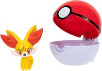 Pokemon Clip  N  Go Fennekin + Poke Ball Jazwares - PKW3132