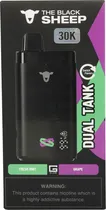 Vape Descartável The Black Sheep 30K Fresh Mint/Grape - 30000PUFFS