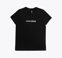Remera Converse All Star Black Fem