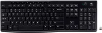 Teclado Sem Fio Logitech K270 - Preto (Espanhol)