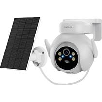 Camera de Seguranca Xion XI-CCT81S com Panel Solar / Wifi / 2MP - Branco