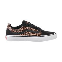 Tenis Vans Feminino Ward Deluxe Preto/Oncinha VN0A3TLA1B5