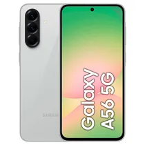 Celular Samsung Galaxy A56 5G SM-A566E - 12/256GB - 6.7" - Dual-Sim - Light Gray - Caixa Feia