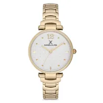 Relógio Analógico Feminino Daniel Klein DK.1.12751-3 Premium Ladies / Pulseira de Aço Inoxidável - Dourado