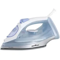 Ferro A Vapor Britânia BFE1000AZ de 1.200 Watts Antiadherente + Spray 127V ~ 60HZ - Branco/Azul