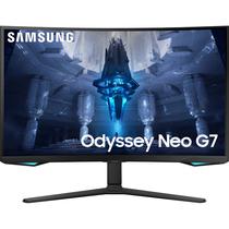 Monitor Gamer Curvo Samsung Odyssey Neo G7 LS32BG752NNX 32" 4K Uhd 165 HZ 1 MS - Preto