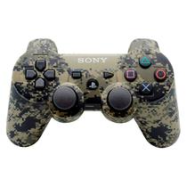 Controle PS3 Dualshock PPP - Army Brown