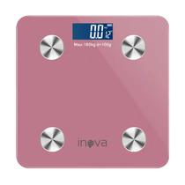 Balanca Digital Inova BL-203 para Peso Corporal Suporta Ate 180KG - Rose