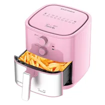 Fritadeira Elétrica Electrobras Thalia 6.1 TLAF61 1900 Watts 6.1 Litros 220 - 240V ~ 50/60HZ - Rosa/Prata