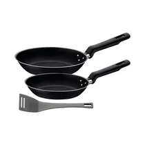 Juego de Sartenes Tramontina Loreto Con Espátula 20399/081 Grafito