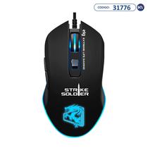 Mouse Gamer Elg Strike Soldier MGSS - Preto