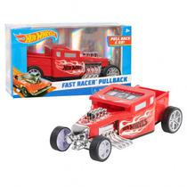 Hot Wheels Fast Racer Pullback Red Bone Shaker 1715