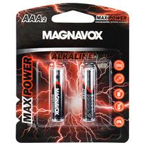 Pilhas Magnavox Max Power Alkaline AAA com 2 Pilhas - MP05111/M0