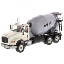 Caminhao International 1/50 HX615 Concrete Mixer Light Grey 71014