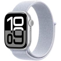 Apple Watch Series 10 42MM GPS MWWD3LW/A Aluminum Silver/Sport Loop Blue Cloud