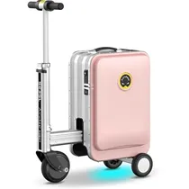 Maleta Scooter Smart Elétrica Airwheel SE3SL RGB Bluetooth 20" - Pink 20L