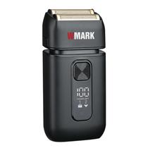 Barbeador Eletrico Shaver Wmark NG-986 Super Close Profissional Sem Fio / 7000-7500RPM / 1400MAH / Recarregavel - Preto