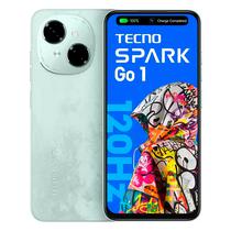 Smartphone Tecno Spark Go 1 KL4 128GB 4GB Ram Dual Sim Tela 6.67" - Verde