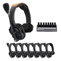 Sistema de Intercomunicação Hollyland Solidcom Se 8S - Preto 8 Unidades