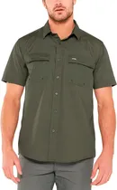 Camisa Jeep JMW25044 Olive - Masculina