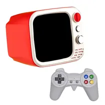 Mini Console TV H7 - Av/USB-C - 3.5 - Vermelho