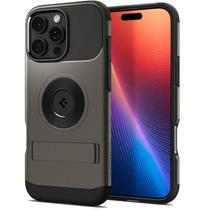 Case para iPhone 16 Pro Spigen Slim Armor Mag Fit - Gunmetal (ACS08033)