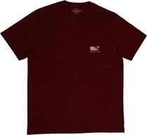 Outlet Camiseta Vineyard Vines 6V0002 Masculina - Bordo