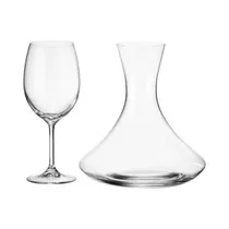 Set de Copas + Decantador Bohemia Forum 590/1500ML 7 Piezas