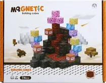 Cubos Magnéticos de Construção Magnetic Chuang Huang - CH1351 (74 Pçs)