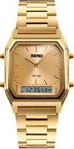 Relógio Skmei 1220 Gold - Unissex