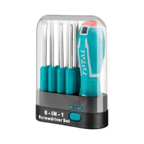 Kit de Destornillador Total THT250906 9 Piezas