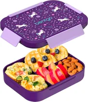 Lancheira Escolar Bentgo Kids Snap & Go Lunch Box - Bgkdbox-Uni Unicornio