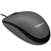Mouse Logitech M100 Até 1.000 Dpi - Cinza