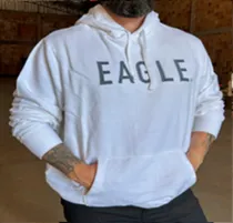 Moleton American Eagle Blanco