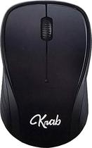 Mouse Krab Sem Fio KBMI12 - Preto