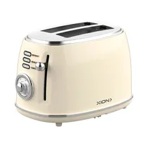 Tostadora Xion XI-TO1972 Retro 850W 220V Beige