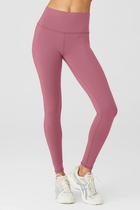 Leggings Deportivo Femenino Alo Yoga Airbrush de Cintura Alta 7/8