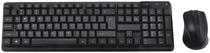 Teclado e Mouse Satellite AK-742G Sem Fio Preto - (Espanhol)