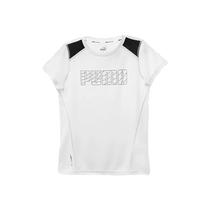 Puma Remera Fem Last Lap Logo Tee 519345A02 Blanco (T) s