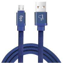 Cable Micro Elg CNV510BE 1M Canvas Azul