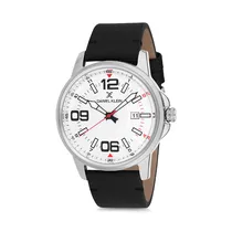 Relógio Analógico Masculino Daniel Klein Premium DK12131-1 - Preto e Prata