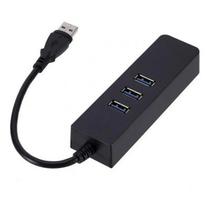 Hub 3P. USB 3.0 Lotus LT-1169 3USB 3.0/RJ45 Preto