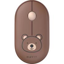 Mouse Sem Fio Havit Bear - Marrom