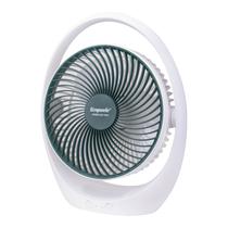 Ventilador de Mesa Ecopower EP-V003 - 7" - LED - Recarregavel - Branco e Verde