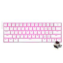 Teclado Gamer Mecanico Redragon K630W Dragonborn USB / Ingles - Branco