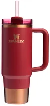 Copo Térmico Stanley Quencher H2.0 Flowstate Tumbler - 10-10829-421 (887ML) Gilded Pomegra