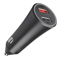 Carregador Xiaomi Car Charger CC06ZM 12V 37W Black para Carro GDS4147GL