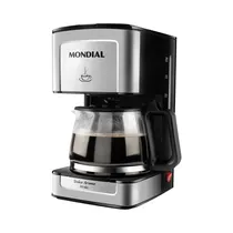 Cafetera de Filtro Mondial Dolce Arome C-43-20X-Si 20 Tazas 220V Negro - Plata