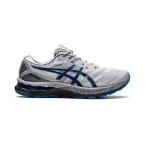 Tenis Asics Gel-Nimbus 23 Masculino Cinza Piemonte / Azul Eletrico 1011B004-029